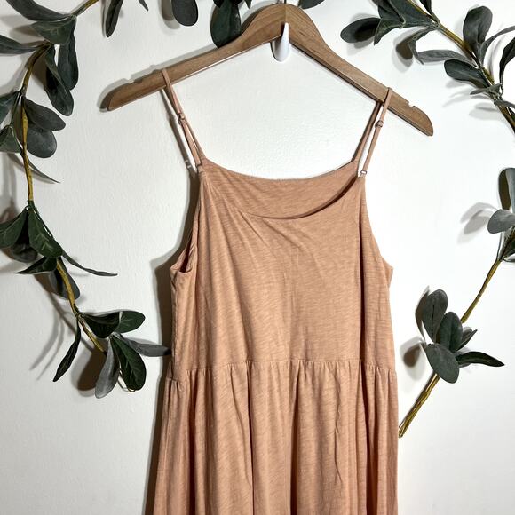 Z Supply Peach Tiered Maxi Dress LAST CALL - Picture 5 of 7